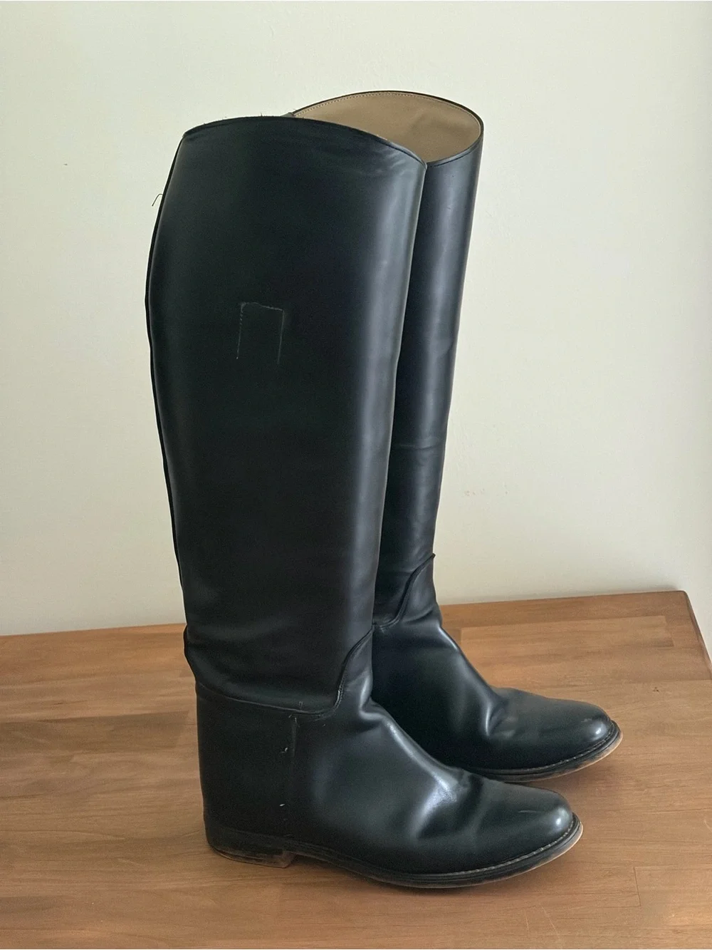 Colt Cromwell Boston MA Vintage Black Leather Equestrian Riding Boots Size 6